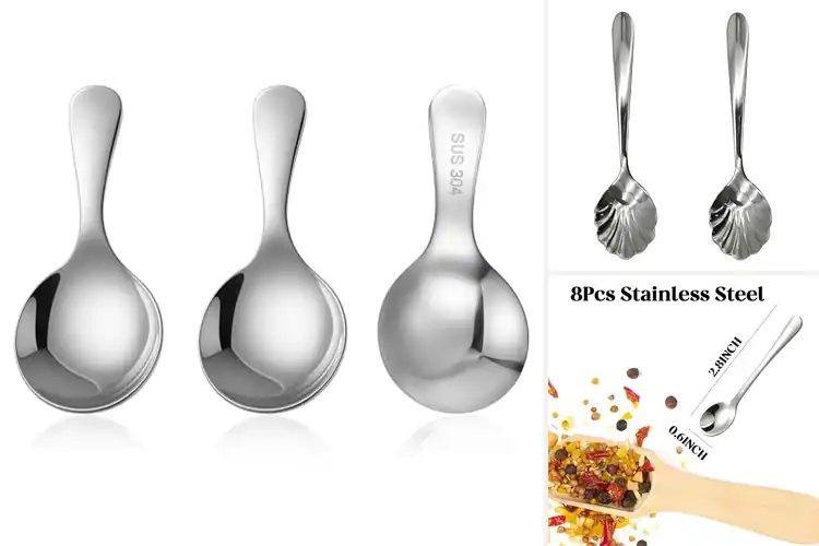 Detailed view of Best 304 Stainless Sugar Spoon