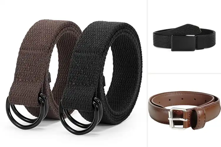 Detailed view of Best Adjustable Kids Belt 18-22 Inch
