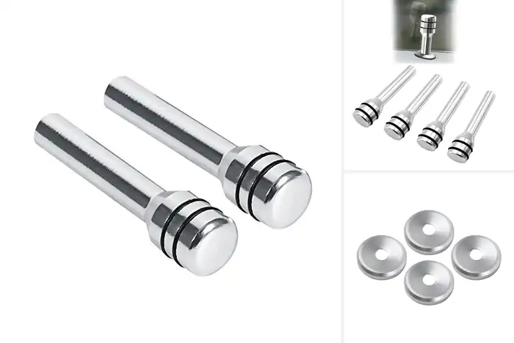 Detailed view of Best Aluminum Door Lock Button Covers Durability