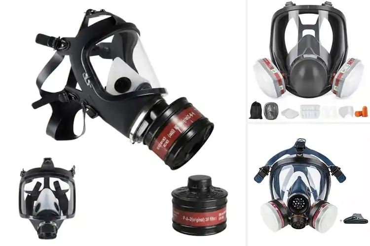 Detailed view of Best Anti-Fog Gas Masks: Clear Vision, Ultimate Safety