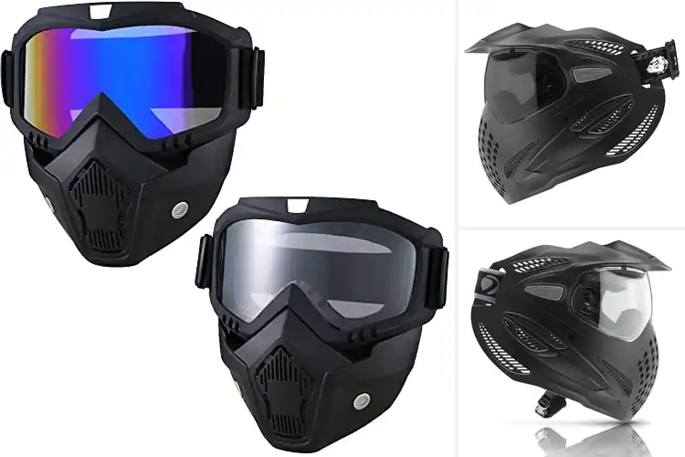 Detailed view of Best Anti Impact Paintball Masks