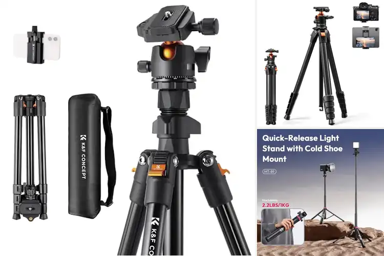 Detailed view of Best Compact Tripods: Steady Shots, Sharp Adventures