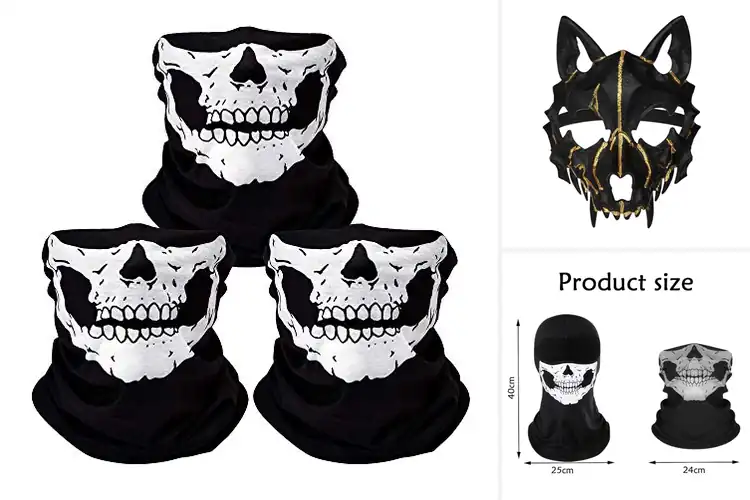 Detailed view of Best Cosplay Skull Masks: 9 Top Picks for Fun & Adventure