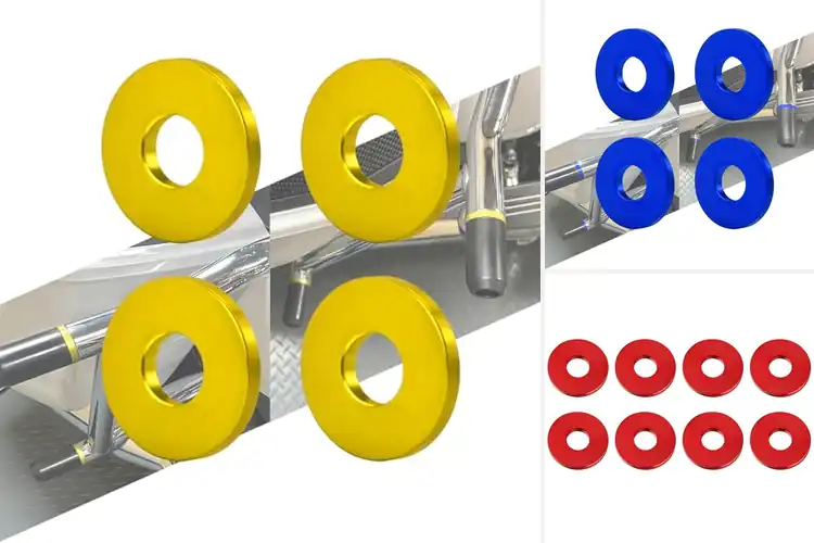 Detailed view of Best Crash Bar Spacer Rings