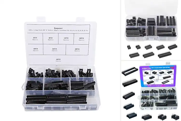 Detailed view of Best DIP IC Sockets