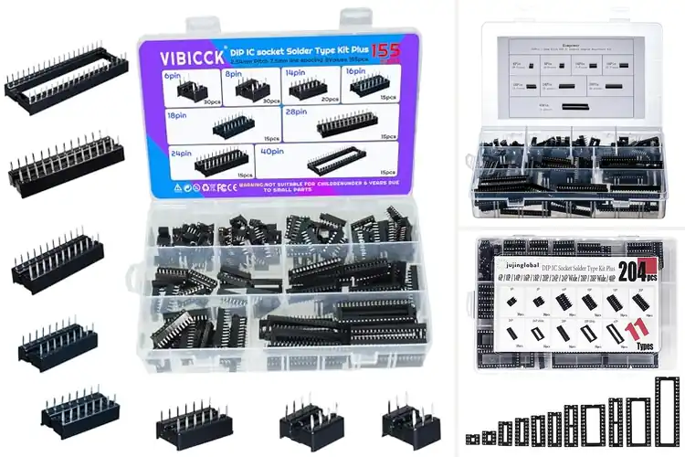 Detailed view of Best DIP IC Sockets Sets