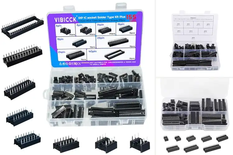 Detailed view of Best DIP Sockets