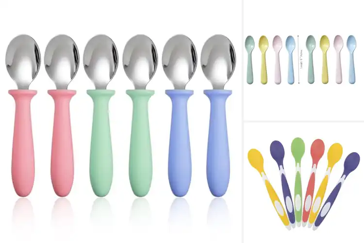 Detailed view of Best Dishwasher Safe Toddler Spoons