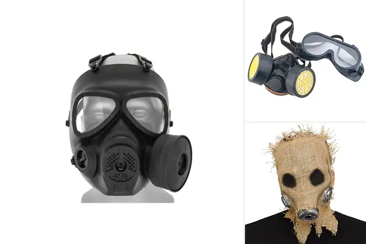 Detailed view of Best Dummy Gas Masks