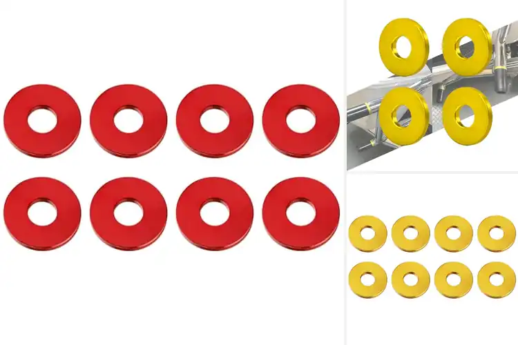 Detailed view of Best Engine Guard Spacer Rings