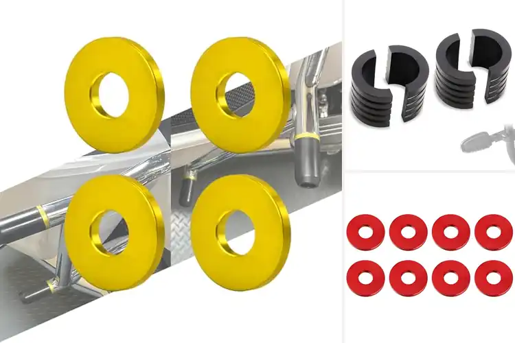 Detailed view of Best Engine Guard Spacers