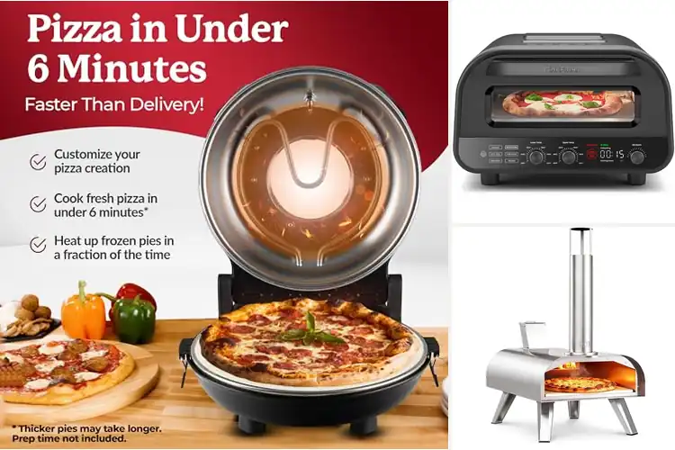 Detailed view of Best Fast Pizza Ovens for Crispy, Hot Results in Minutes