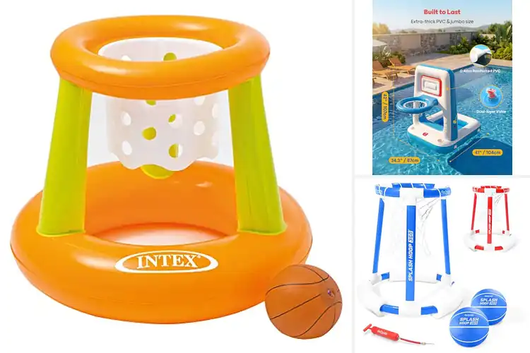Detailed view of Best Floating Basketball Hoops