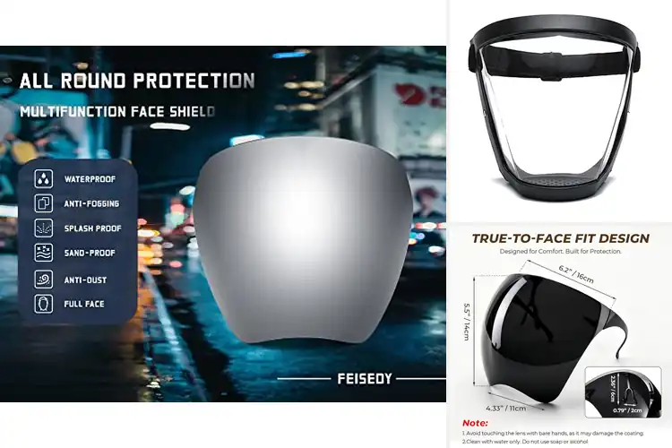 Detailed view of Best Full Face Eye Protectors