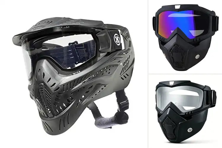 Detailed view of Best Full Face Paintball Masks