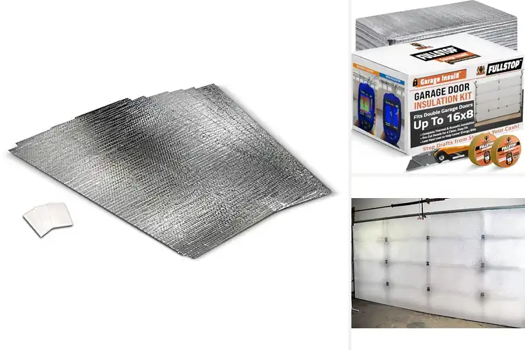 Detailed view of Best Garage Door Insulation Kits