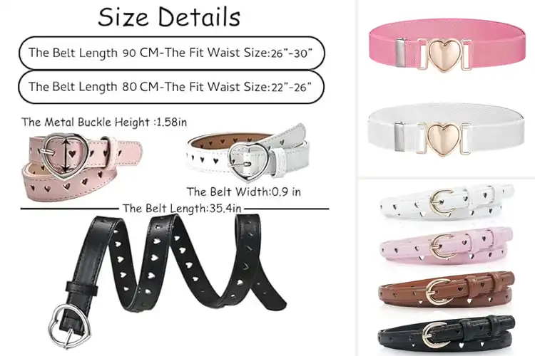 Detailed view of Best Gift Belts For Girls: 10 Stylish & Practical Picks