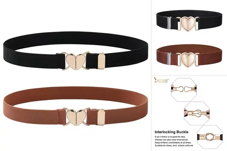 Detailed view of Best Girls Dress Belts
