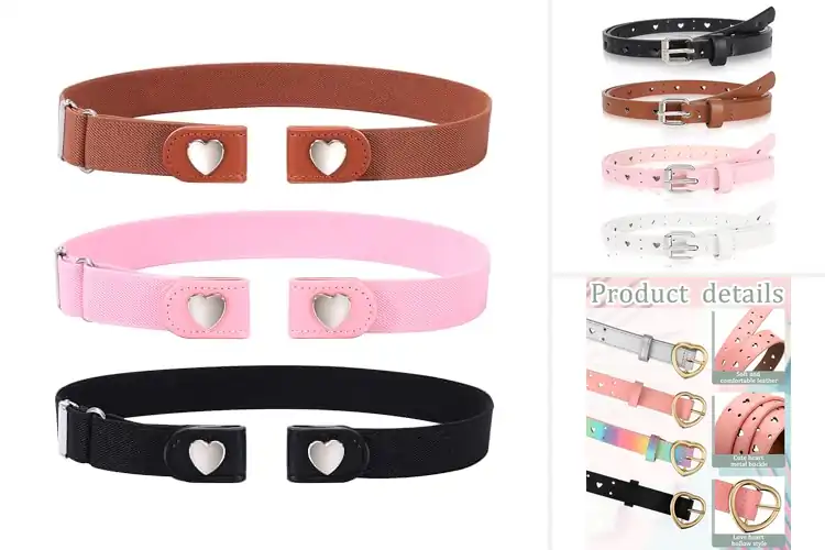 Detailed view of Best Girls Pants Belts