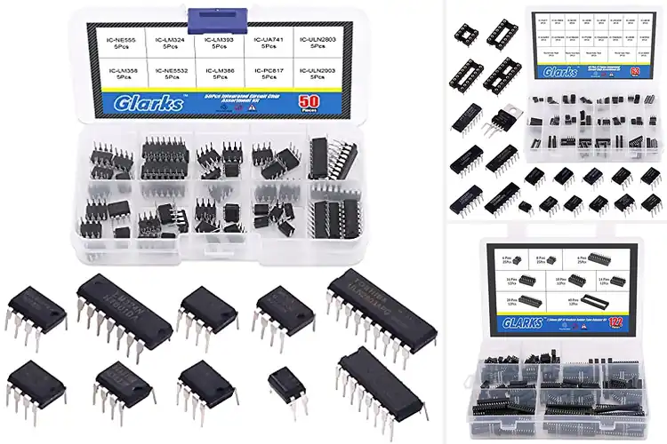 Detailed view of Best Glarks IC Chip Assortment