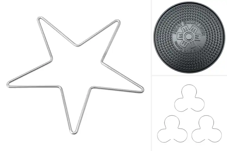 Detailed view of Best Glass Cooktop Heat Diffusers