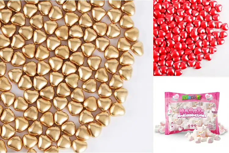 Detailed view of Best Heart Shaped Toppings