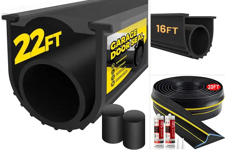 Detailed view of Best Heavy-Duty Garage Door Seals