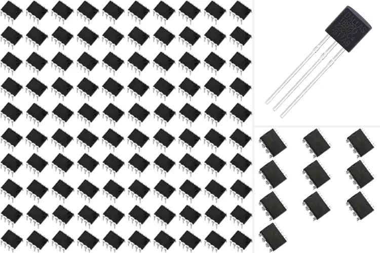 Detailed view of Best High Temperature IC Chips