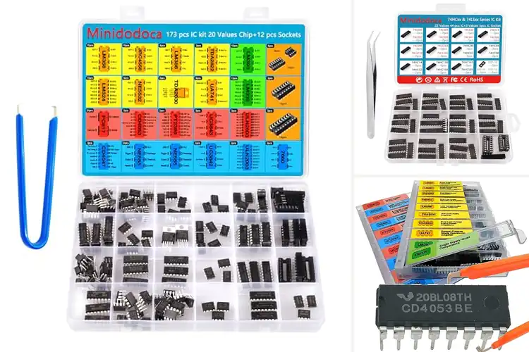 Detailed view of Best IC Chips Kit