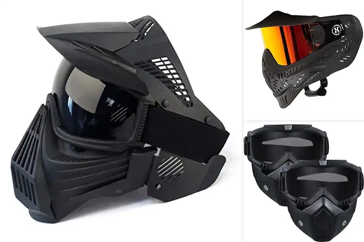 Detailed view of Best Impact Resistant Paintball Masks