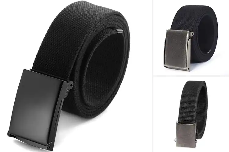 Detailed view of Best Metal Buckle Belt