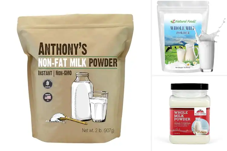 Detailed view of Best Non GMO Milk Powders