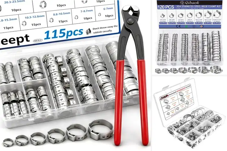 Detailed view of Best Oil Line Clamps
