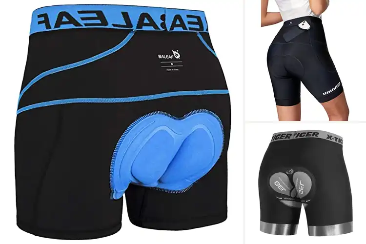 Detailed view of Best Padded Cycling Shorts