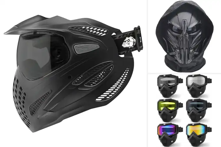 Detailed view of Best Paintball Dummy Masks for Clear & Safe Play