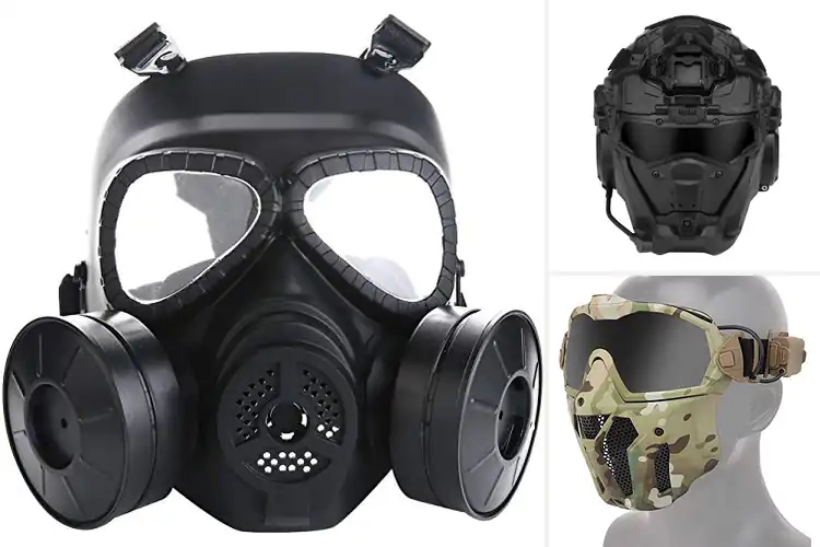 Detailed view of Best Paintball Masks with Exhaust Fans