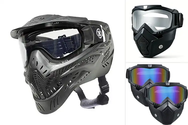 Detailed view of Best Protective Paintball Masks