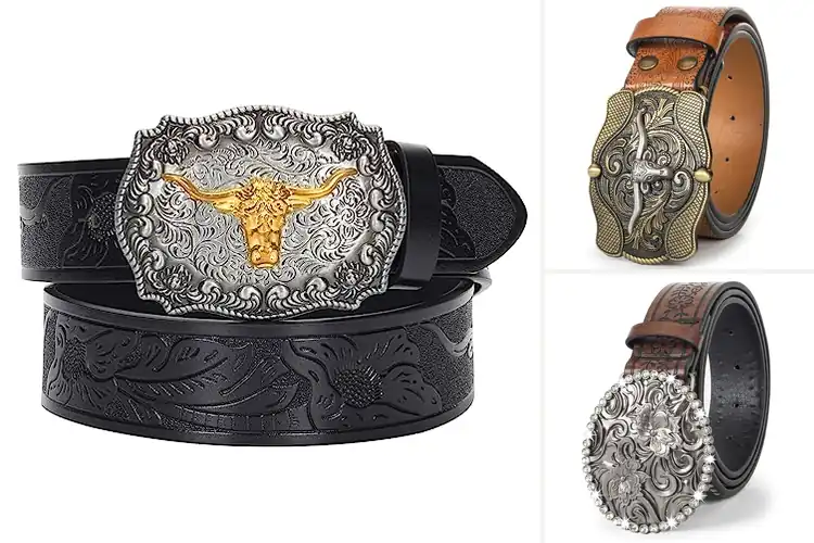 Detailed view of Best PU Leather And Zinc Alloy Belt Construction