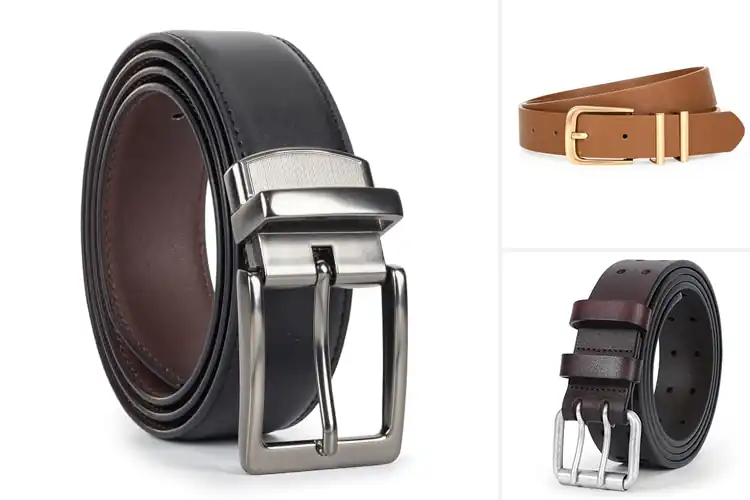 Detailed view of Best PU Leather Belts for Smart, Everyday Style
