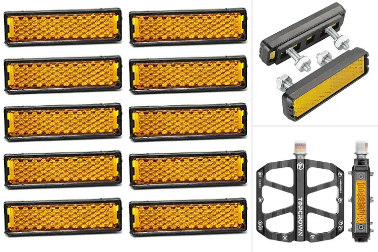 Detailed view of Best Reflector Bike Pedals