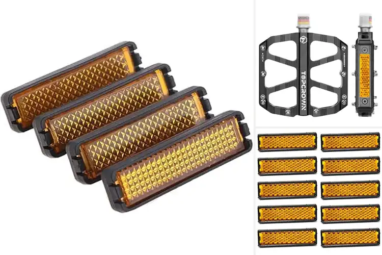 Detailed view of Best Reflector Pedals