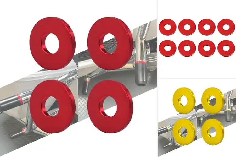 Detailed view of Best Saddlebag Guard Rings