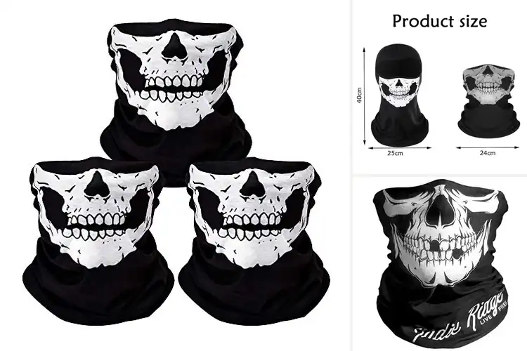 Detailed view of Best Skull Masks: Top Picks for Bold Outdoor Style
