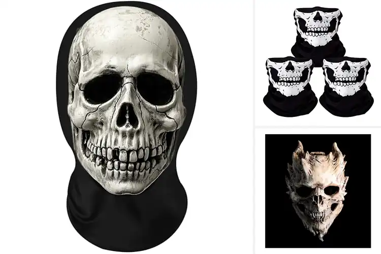 Detailed view of Best Skull Skeleton Masks