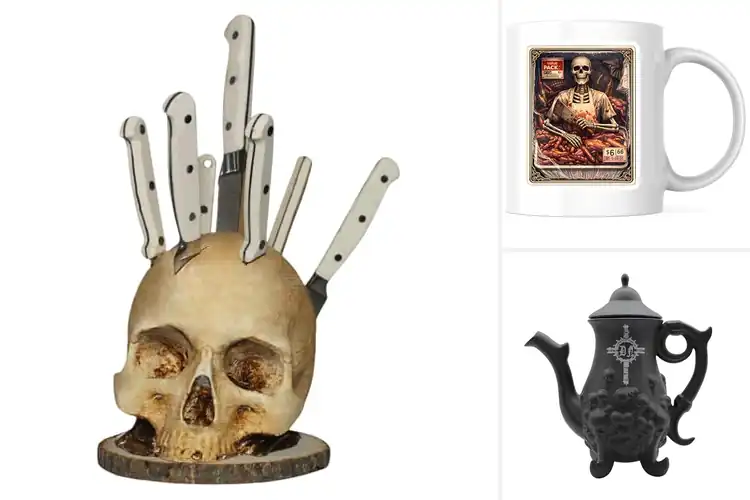 Detailed view of Best Skull Themed Kitchenware