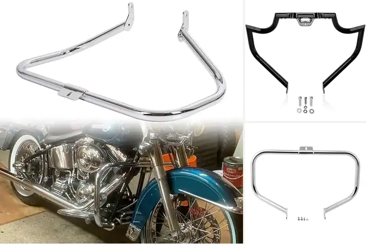 Detailed view of Best Softail Engine Guards: Top 10 Picks for Style & Safety