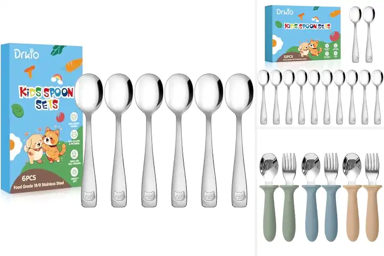 Detailed view of Best Stainless Steel Spoons For Toddlers