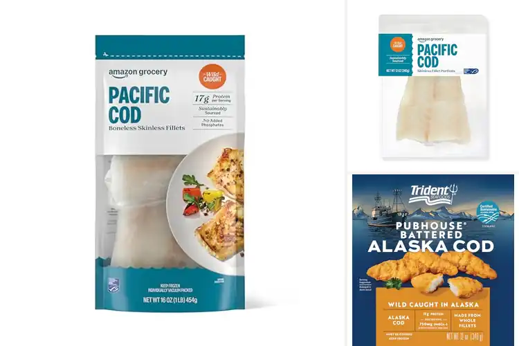 Detailed view of Best Sustainable Cod Fillets