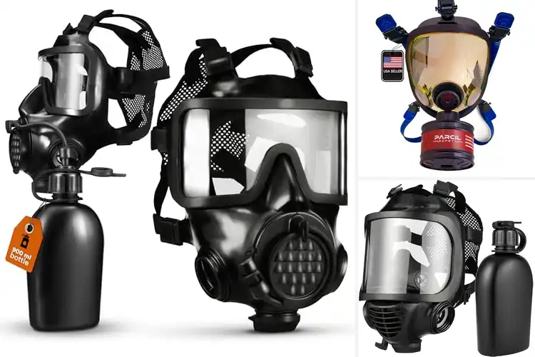 Detailed view of Best Tactical Gas Masks for Maximum Protection