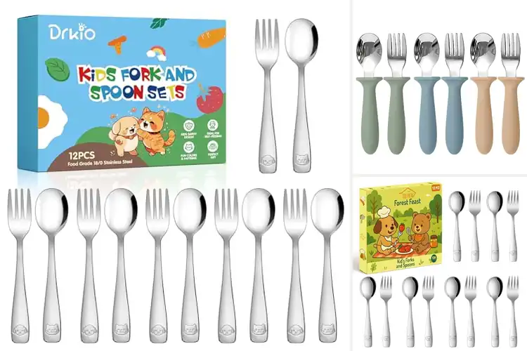 Detailed view of Best Toddler Silverware Sets
